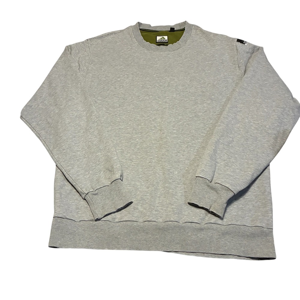 Adidas Mens Grey Sweatshirt Equipment EQT Crewneck Pullover XL